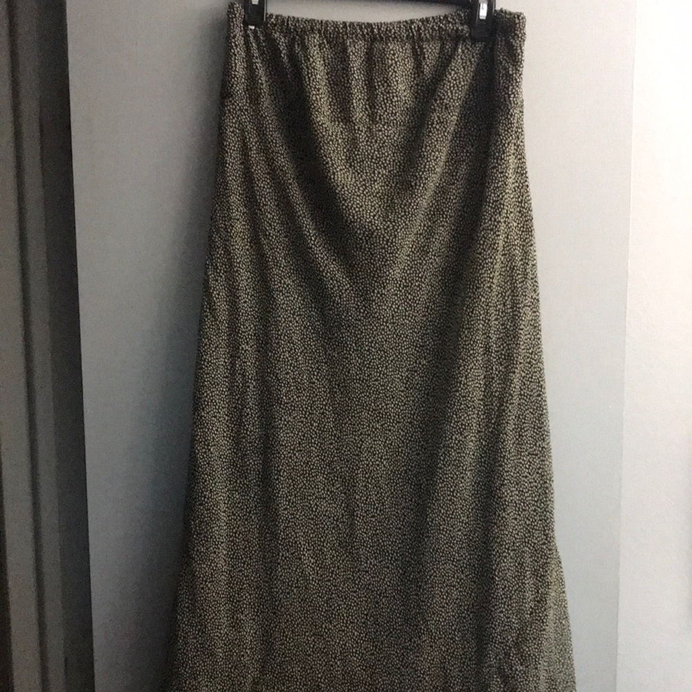 Motherhood Maternity Crepe Fully Lined Maxi Skirt